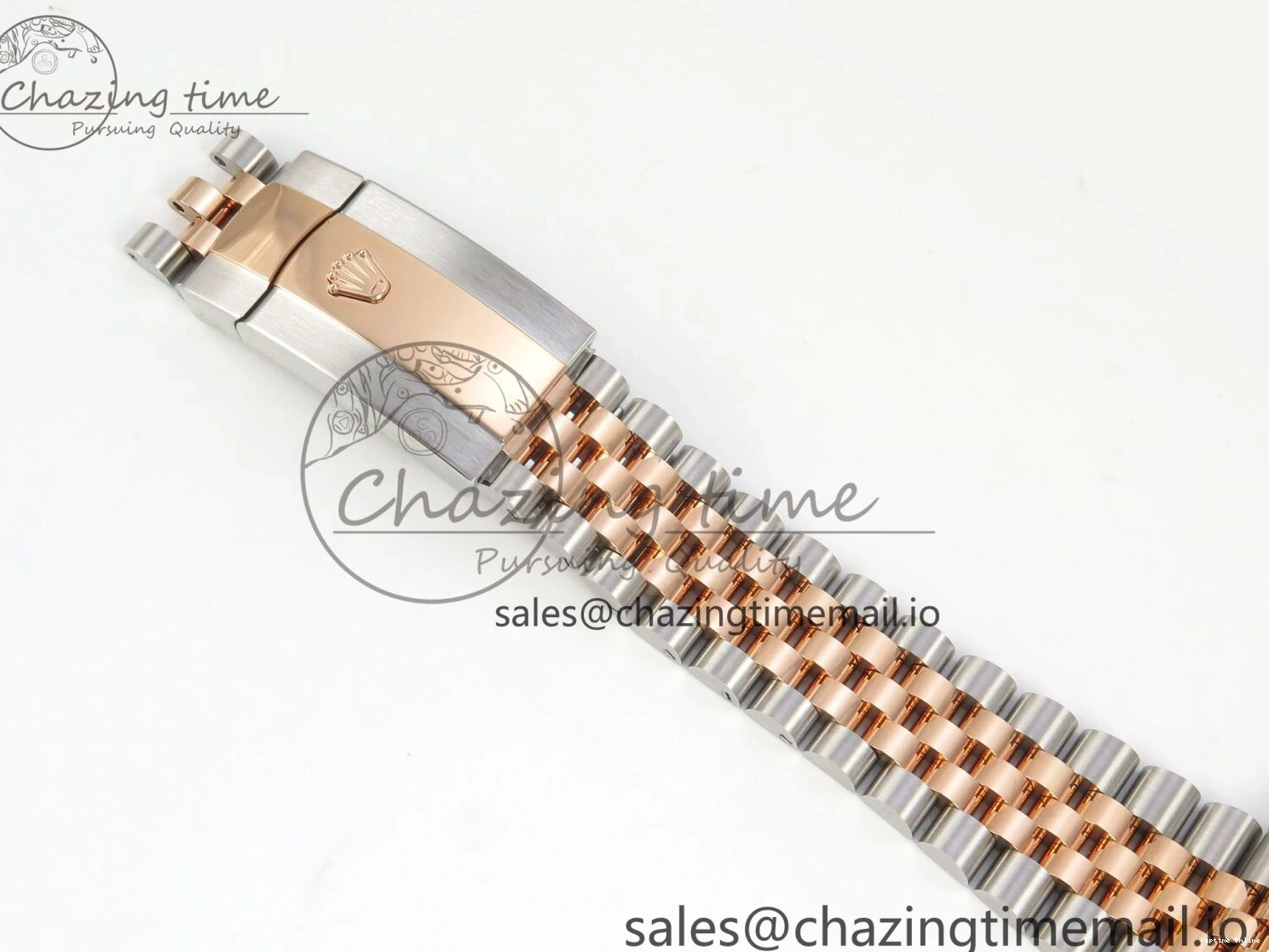 0520 DateJust 41 126331 SS RG ARF 1:1 Best Edition White Stick Dial on Jubilee Bracelet SH3235 (Weighted) StreetReady 199